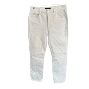 3 X 1 Jeans White Size 29 W4XS40552 High Rise Stretch Straight Boho Hippie